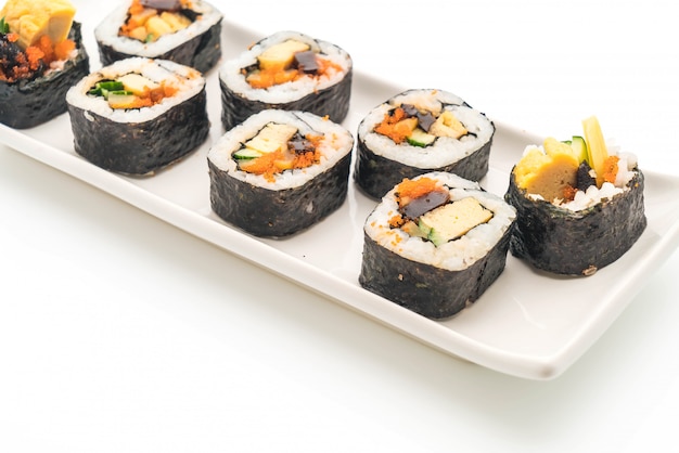 sushi roll - japanese food style