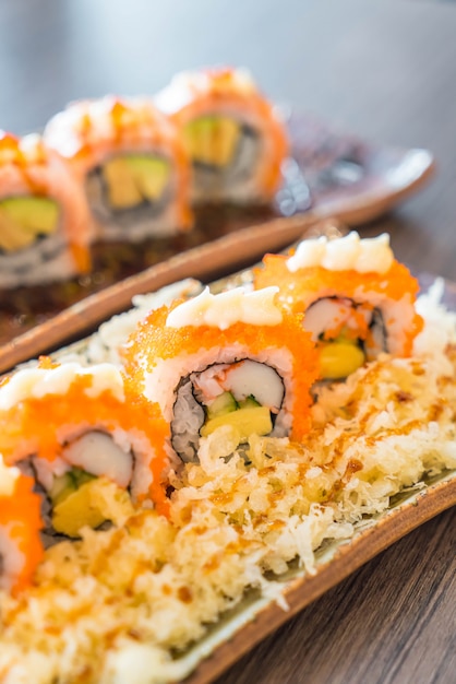 sushi roll - japanese food