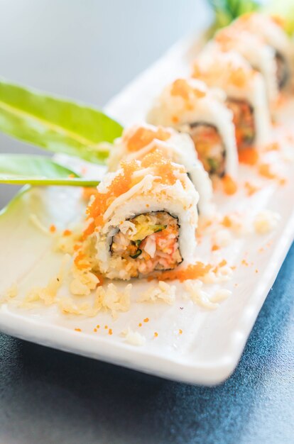 sushi roll maki tempura