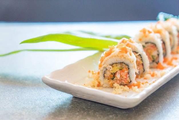 sushi roll maki tempura