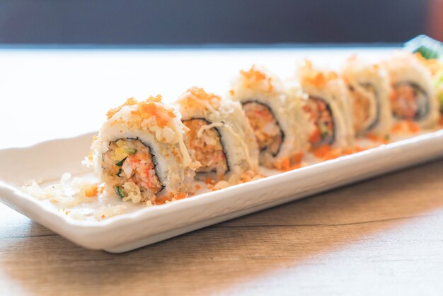 sushi roll maki tempura