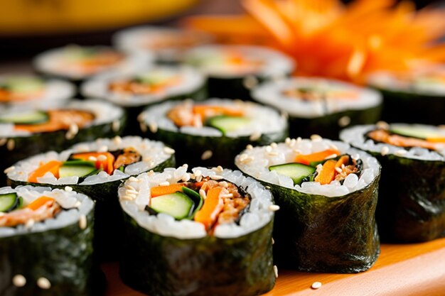 Sushi rolls