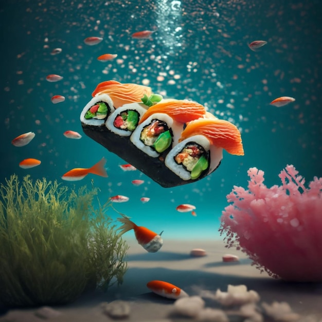 Sushi Serenity Below the Surface