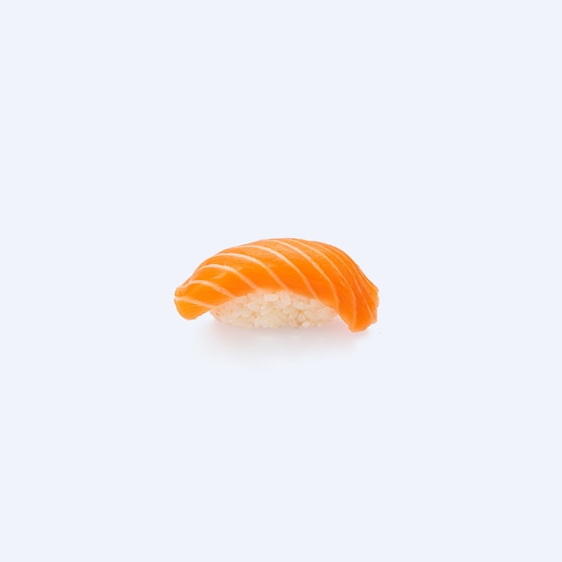 Sushi on a white background