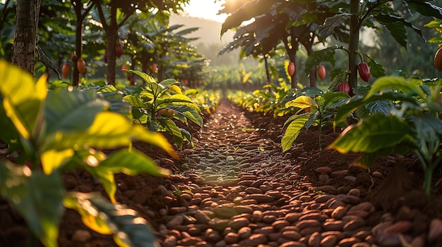 Фото Устойчивая агролесная система какао обои