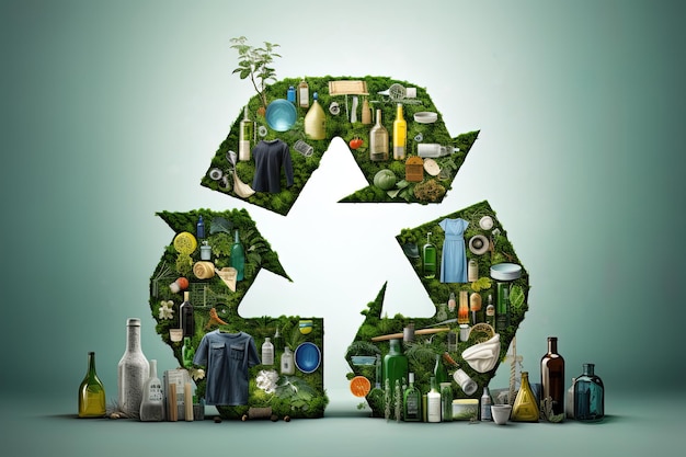 持続可能なブランドリサイクルプロセス 循環経済の推進