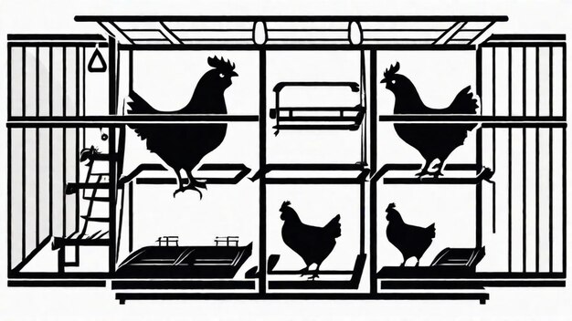 Sustainable Chicken Farming Practices Biology Diagrams
