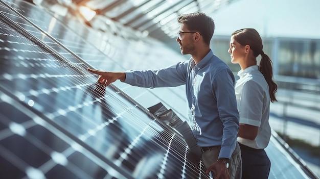 Sustainable Energy Solutions Captivating Aerial Drone View of SolarClad