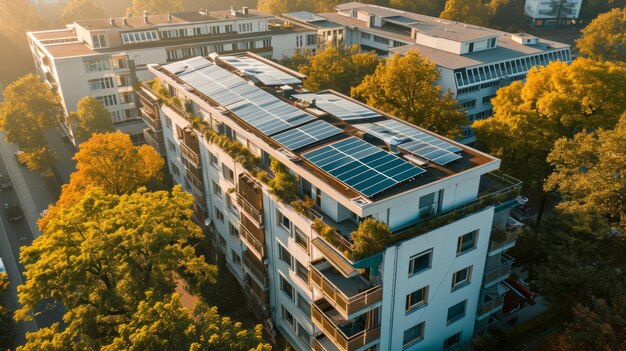 Sustainable Energy Solutions Captivating Aerial Drone View of SolarClad