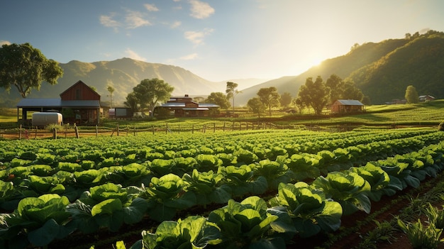 Sustainable Farm Landscape