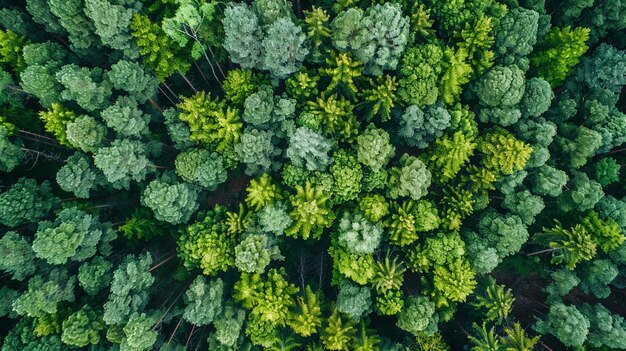 Foto progetto di conservazione sostenibile delle foreste