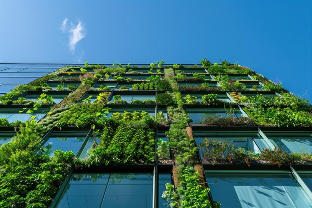 sustainable green facade at kbogen 2 dsseldorf