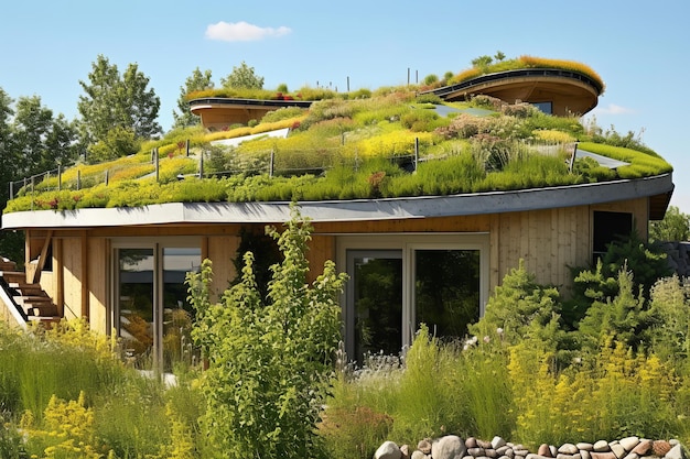 Sustainable Green Roof Design Interior Design