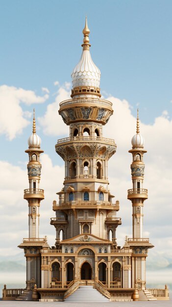 Suyumbike tower also called the khans mosque