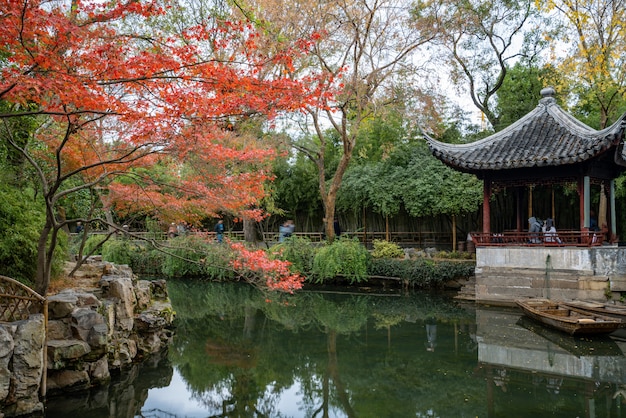 Suzhou-tuinen, de tuin van de bescheiden beheerder in suzhou, china