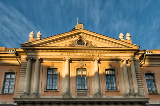 Photo svenska academy nobel prize museum in stockholm