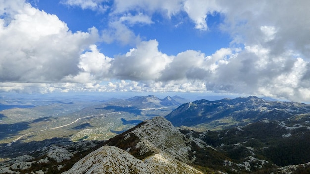 Sveti Jure bekijk Biokovo Kroatië Europa