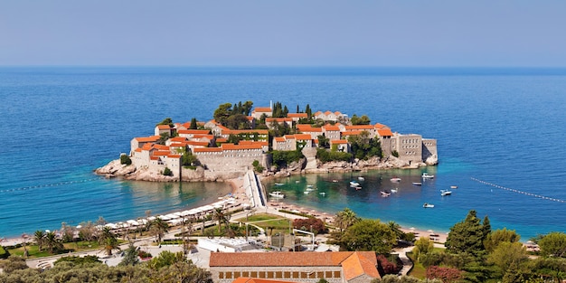Sveti Stefan resort eilandhotel in Montenegro