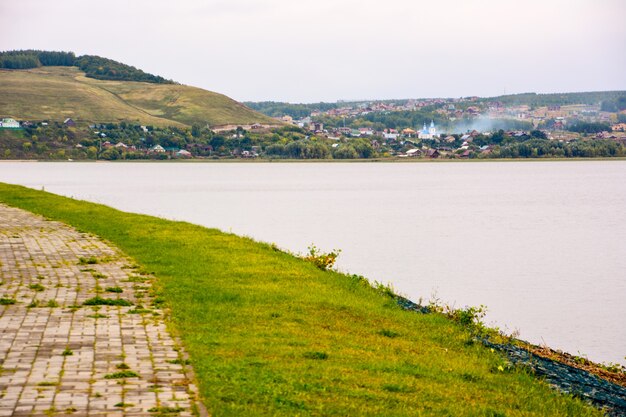 Sviyazhsk is a rural locality (a selo) in the Republic of Tatarstan, Russia, located at the confluence of the Volga and Sviyaga Rivers.