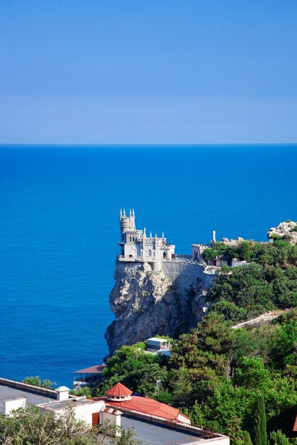 Swallow's nest castle near the Black sea