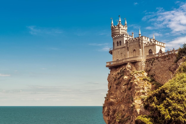 Swallow's Nest castle on the rock Crimea