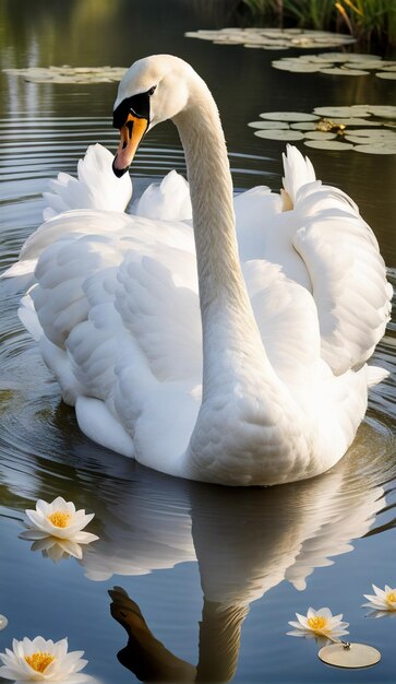 Foto cigno della fortuna