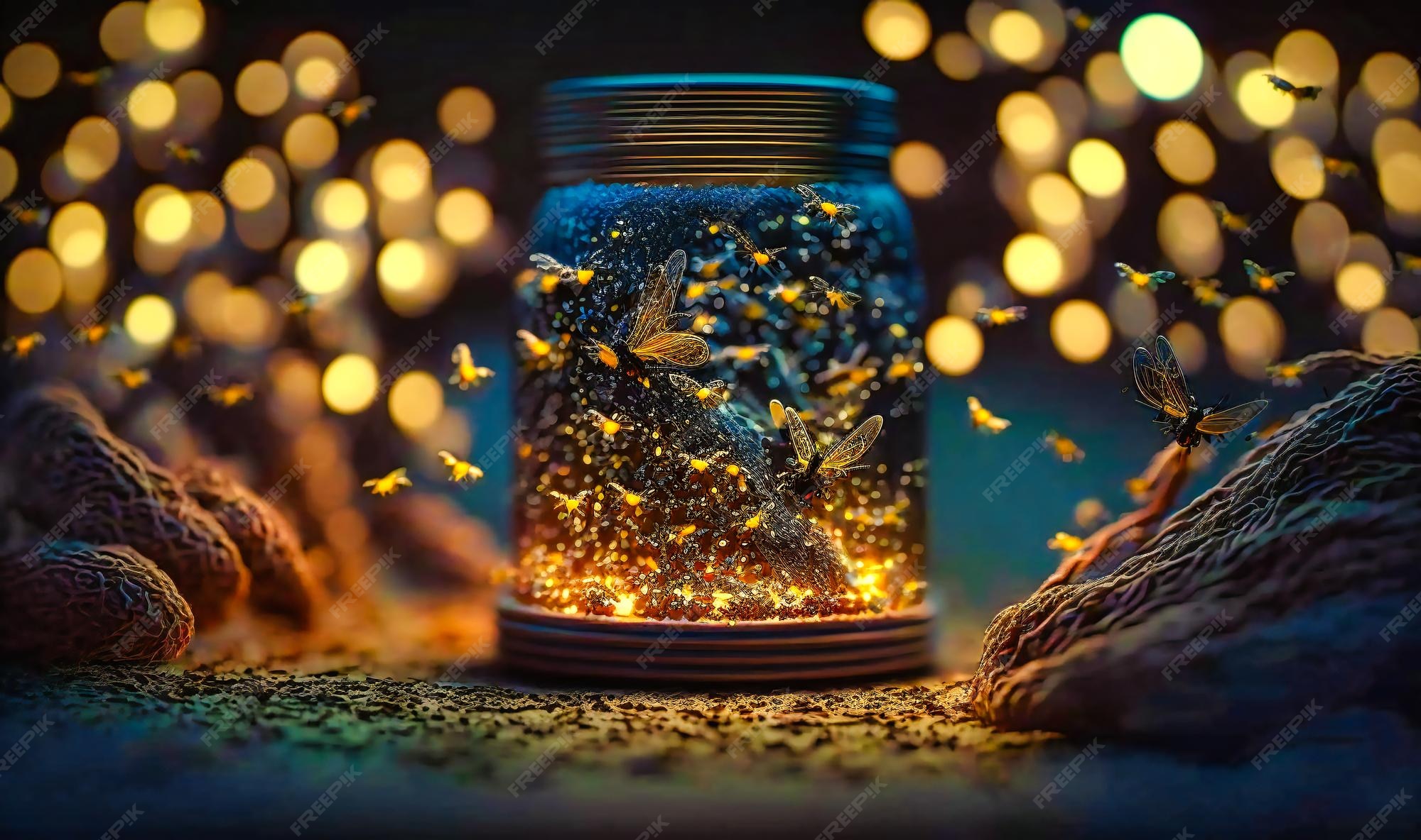 Fireflies In A Jar Cover Photo