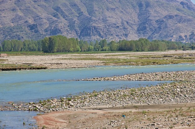 Swat-vallei in de Himalaya in Pakistan