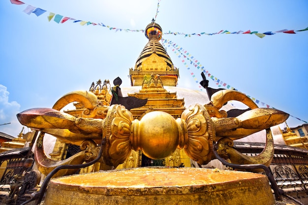 Photo swayambhunath stupa