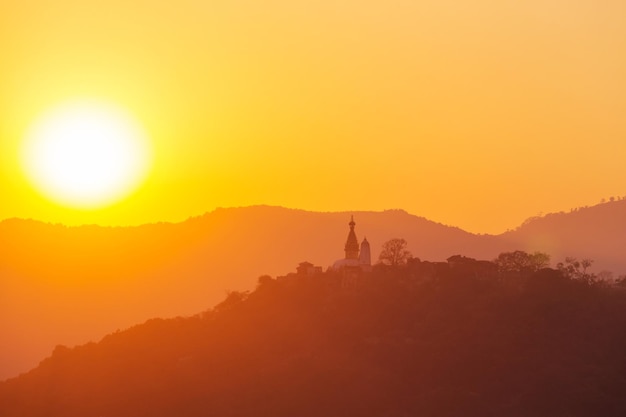 Swayambhunath-tempel in Kathmandu, Nepal