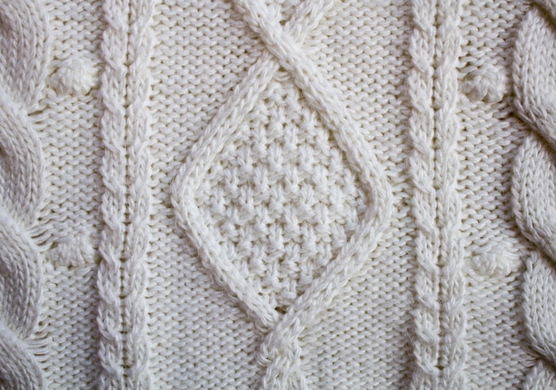 Sweater texture, knitted wool pattern