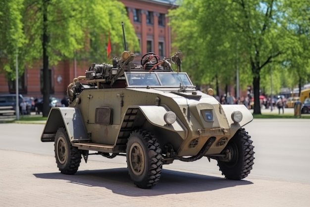 Photo swedish army displays 500 years of equipment