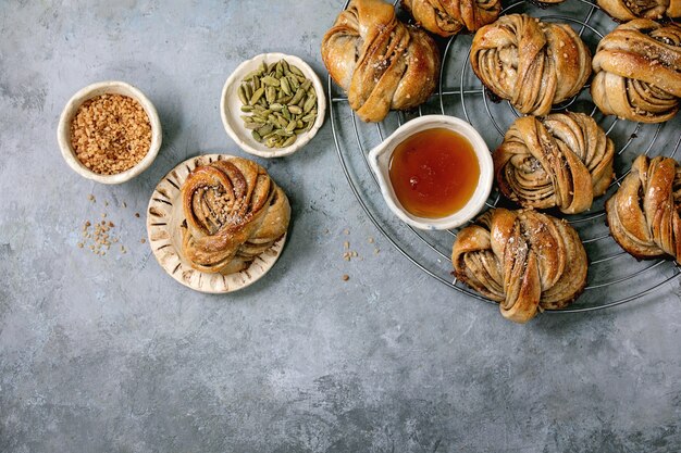 Шведские булочки с кардамоном Kanelbulle