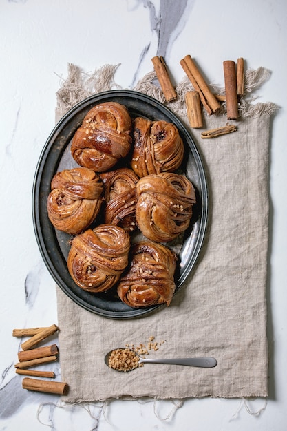 Swedish cinnamon sweet buns