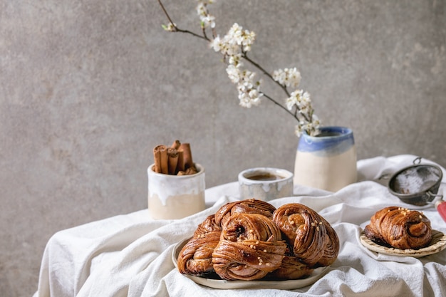 Swedish cinnamon sweet buns