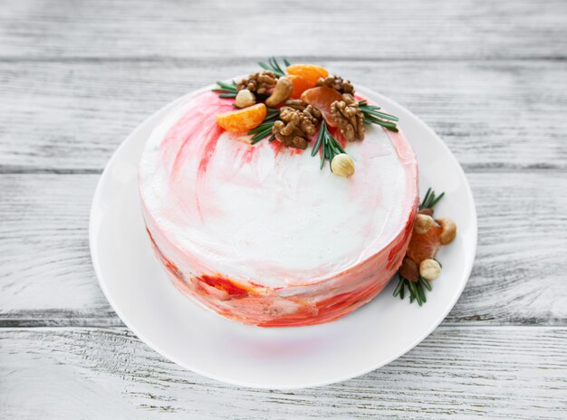 Sweet carrot cake