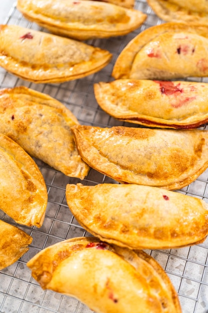 Sweet cherry empanadas in air fryer