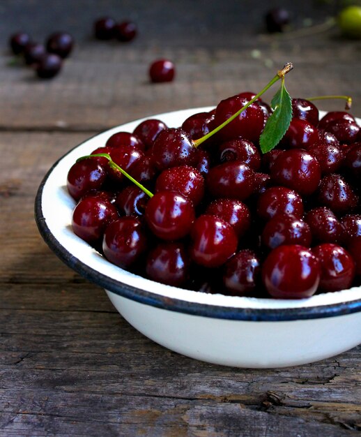 Sweet cherry garden rustic