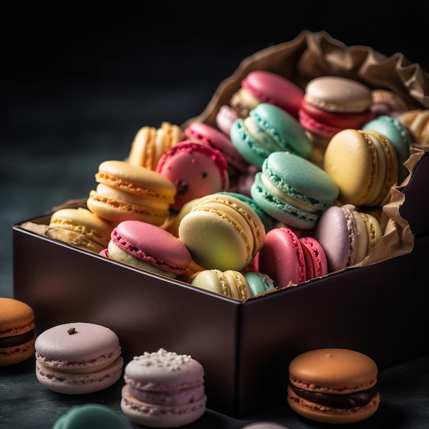 Sweet and Colorful Macarons