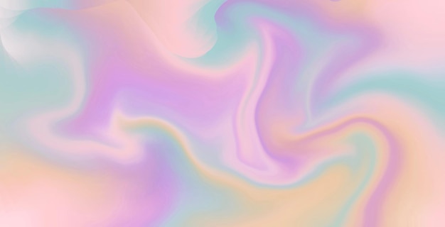 Sweet colors liquid like vaport art background