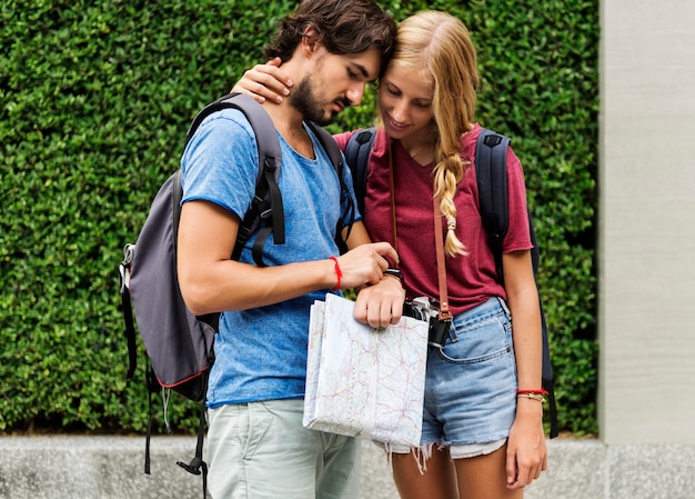 Sweet couple having a quality time together 