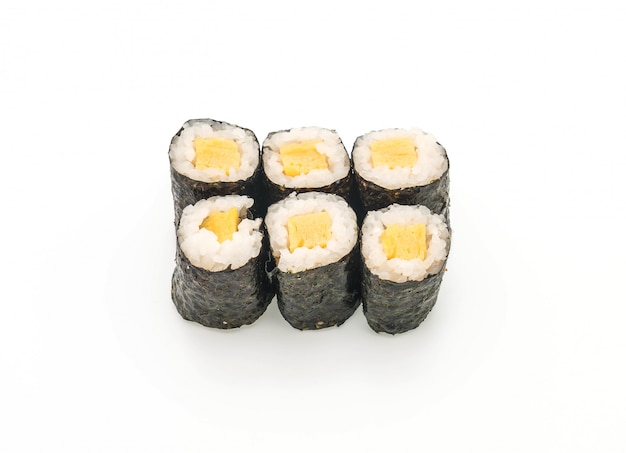 sweet egg maki (tamago) - japanese food style