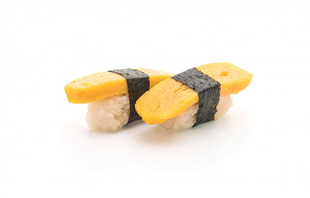 sweet egg nigiri sushi - japanese food style