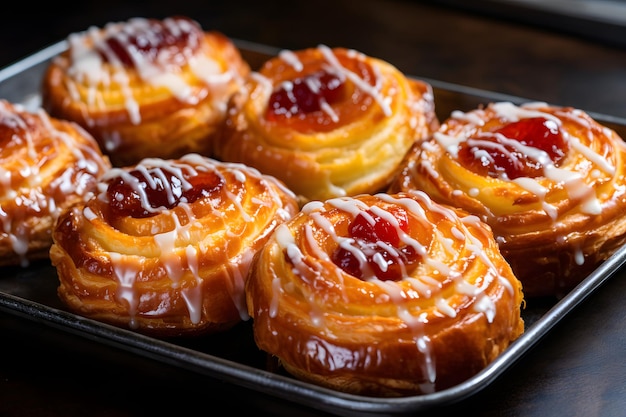 Sweet and Flaky Danish Pastries