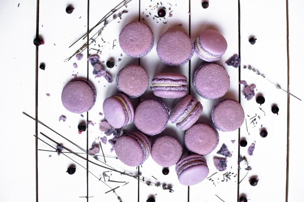 Sweet French macaron