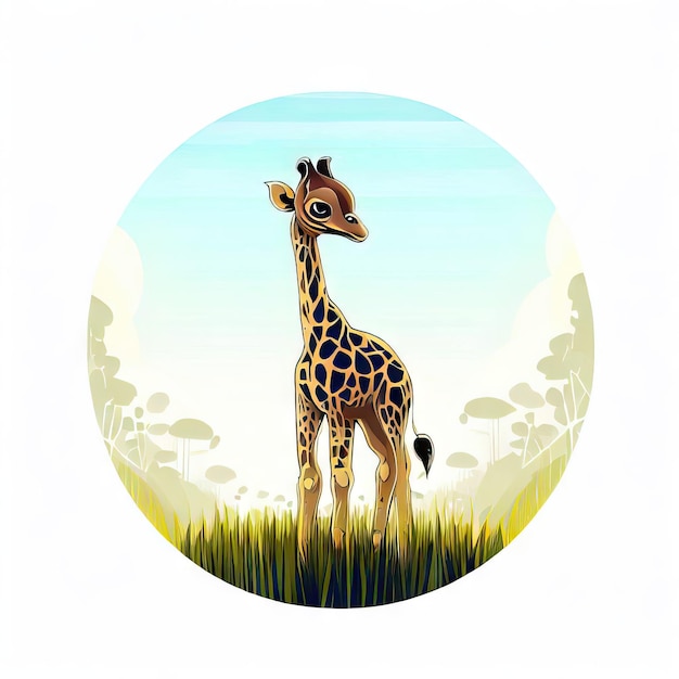 Sweet Giraffe Baby保育園の装飾アイデア生成AI