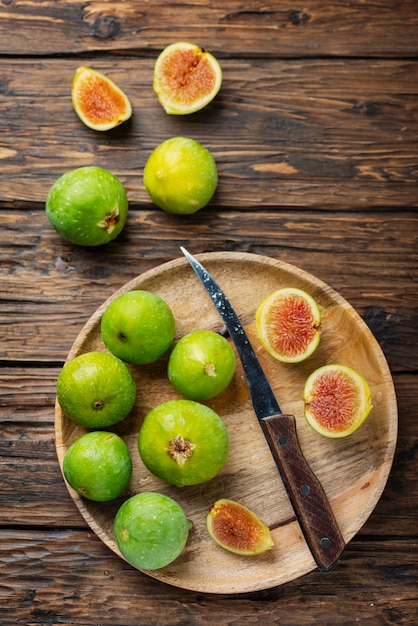 Sweet green figs