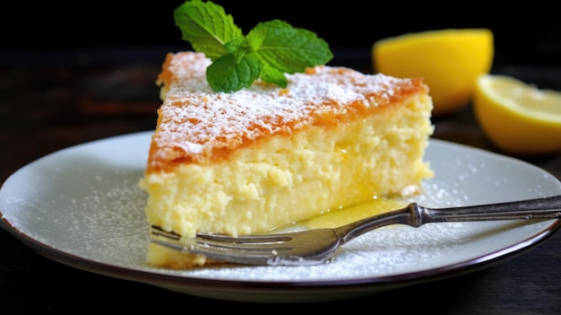 Sweet Italian Lemon Ricotta Cake