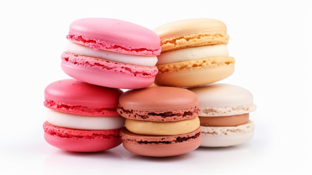 Sweet macaroons dessert i