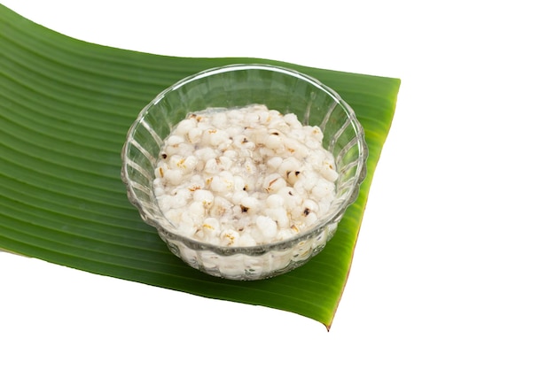 Sweet millet with coconut milk